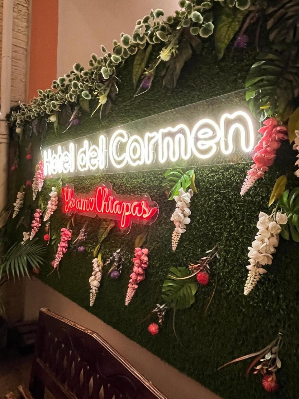 Hotel del Carmen, en el Centro de Tuxtla Gutiérrez Extérieur photo